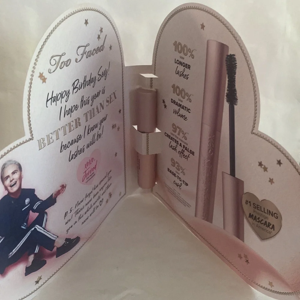 TOO FACED Better Than Sex Mascara Travel Purse Size 0.17oz